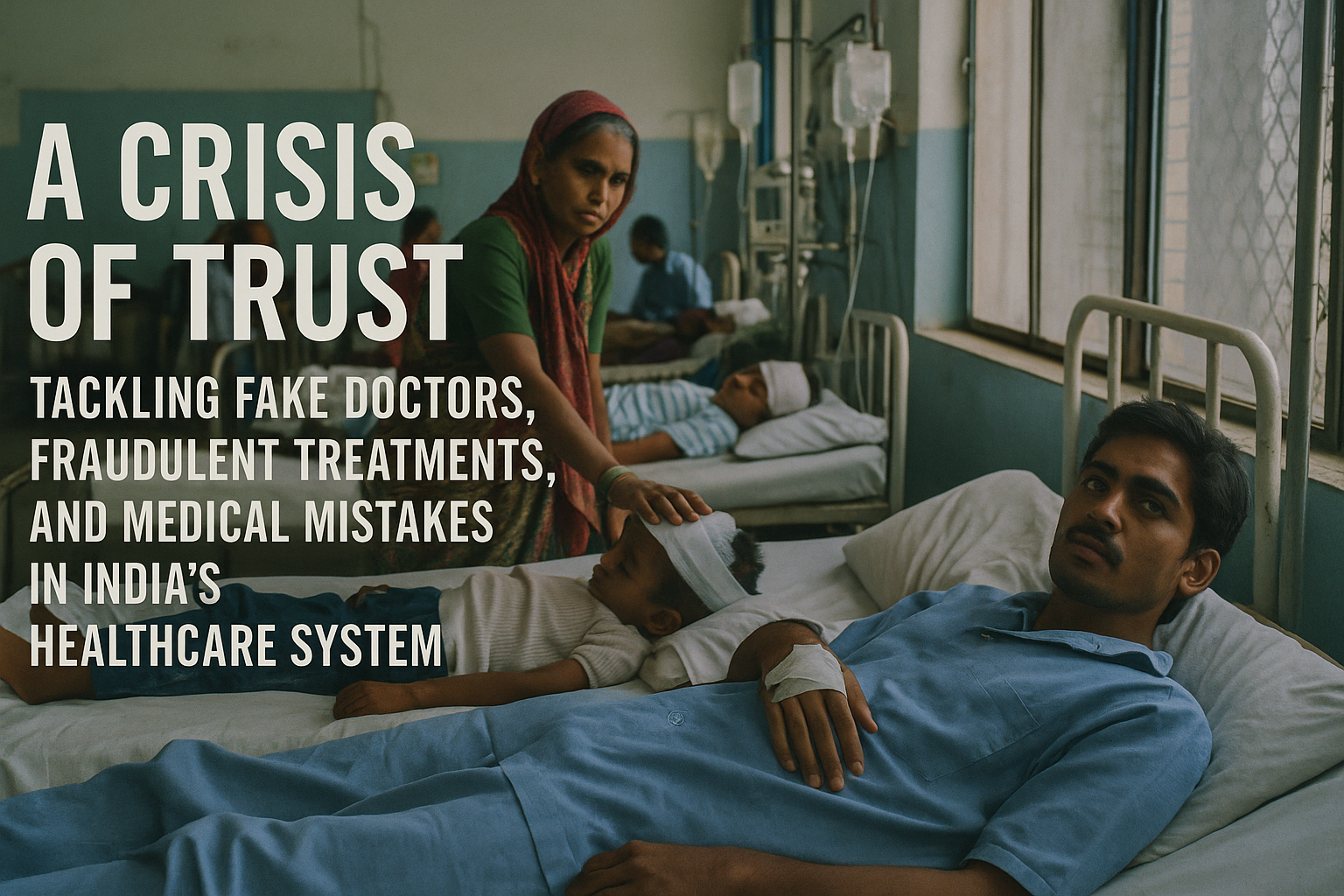 A Crisis of Trust: Tackling Fake Doctors, Fraudulent Treatments, and Medical Mistakes in India’s Healthcare System