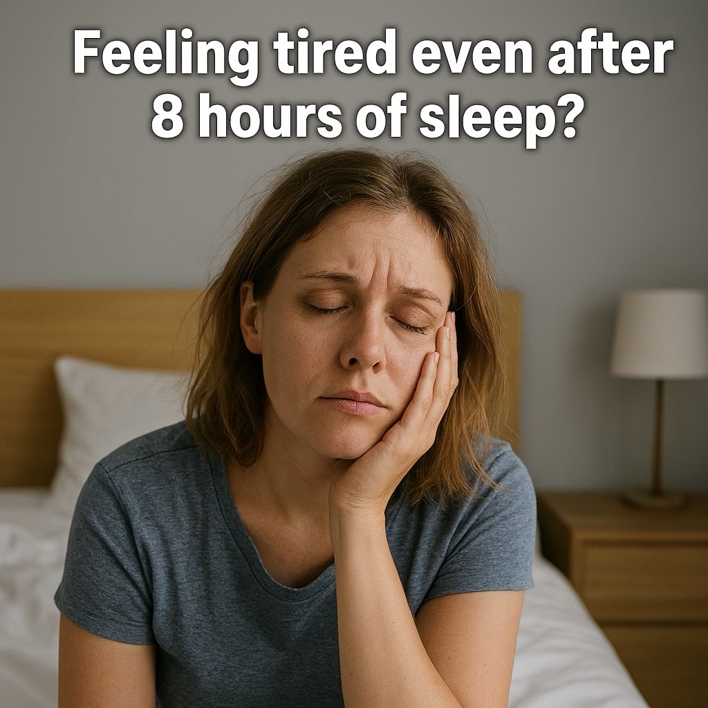 Why Do You Feel Tired Even After 8 Hours of Sleep?
